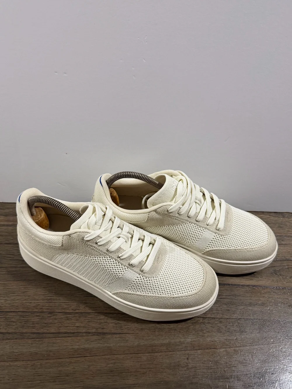 Rothy’s The Court Sand Dune Knit Sneakers Women’s Size W8